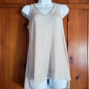 Bobeau v-neck long tank
